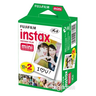 Fujifilm INSTAX Mini film Glossy Dupla (2x10kép)