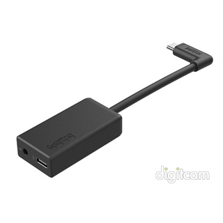 GoPro Pro 3.5mm Mic Adapter (HERO5 Black/HERO5 Session™) (AAMIC-001)