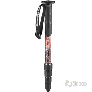 Manfrotto Element MII Monopod Alu 5 szekciós, piros (MMELMIIA5RD)