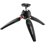 Manfrotto PIXI EVO két szekciós mini állvány (MTPIXIEVO-BK) - fekete
