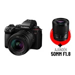 Panasonic Lumix DC-S5 Mark II + S20-60mm + Ajándék Panasonic S 50mm f/1.8