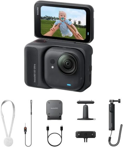 Insta360 Go Ultra akciókamera Creator Bundle (fekete)