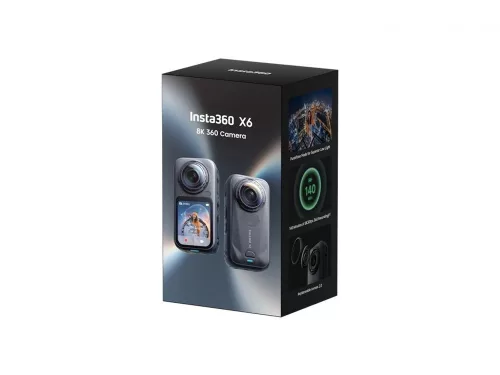 Insta360 X6 Standard Bundle Midnight Black