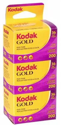 Kodak Gold GB 200 135-36 (3x36-os csomag) színes negatív film
