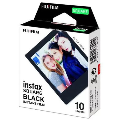 Fujifilm Instax Square fotópapír (Black frame) (10 lap)