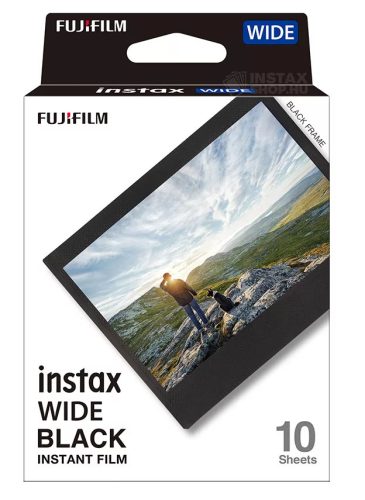Fujifilm Instax Wide Black fotópapír (10 lap)