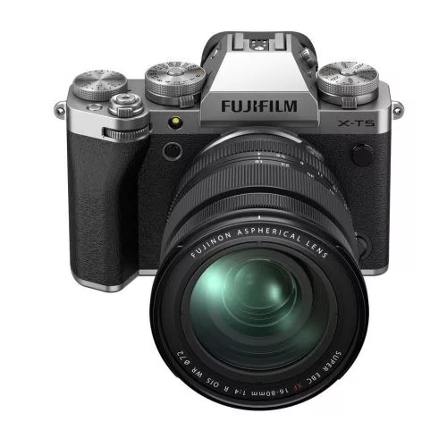 Fujifilm X-T5 kit (XF 16-80mm f/4 R OIS WR) (ezüst)