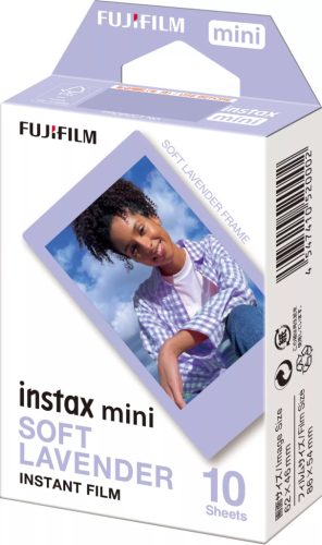 Fujifilm Instax Mini Soft Lavender fotópapír (10 lap)