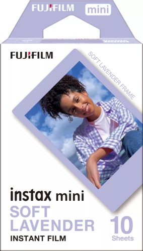 Fujifilm Instax Mini Soft Lavender fotópapír (10 lap)