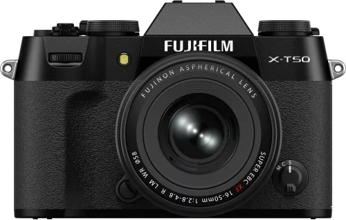 Fujifilm X-T50 kit (XF 16-50mm f/2.8-4.8) (fekete)