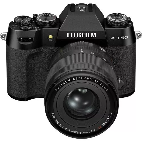 Fujifilm X-T50 kit (XF 16-50mm f/2.8-4.8) (fekete)