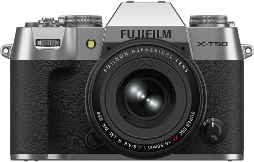 Fujifilm X-T50 kit (XF 16-50mm f/2.8-4.8) (ezüst)