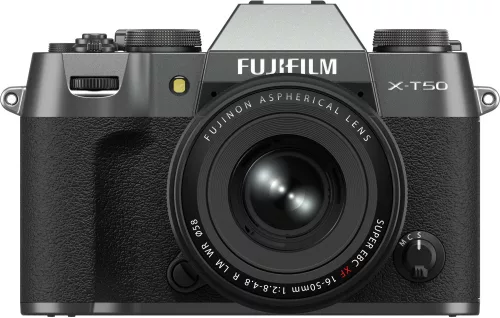 Fujifilm X-T50 kit (XF 16-50mm f/2.8-4.8) (szénszürke)