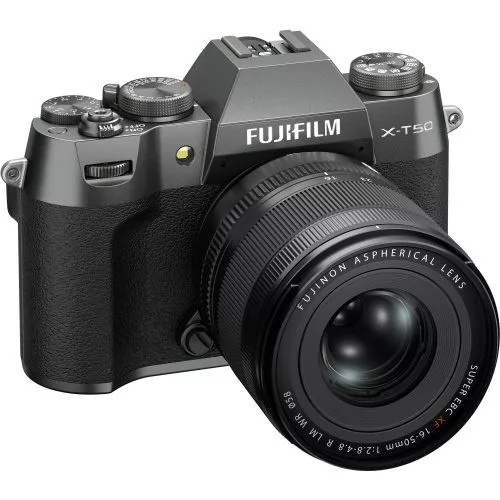 Fujifilm X-T50 kit (XF 16-50mm f/2.8-4.8) (szénszürke)