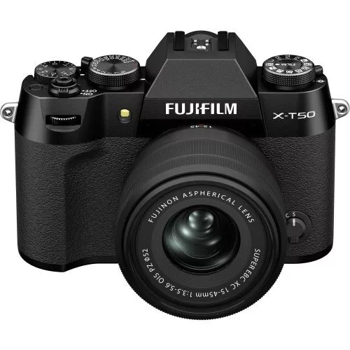 Fujifilm X-T50 kit (XF 15-45mm f/3.5-5.6) (fekete)