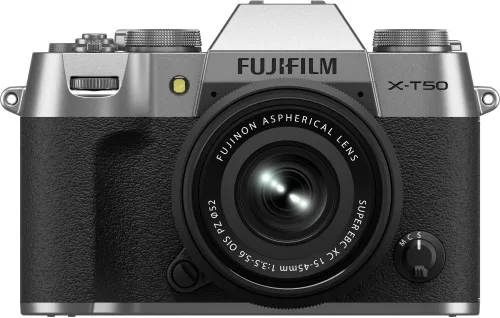 Fujifilm X-T50 kit (XF 15-45mm f/3.5-5.6) (ezüst)