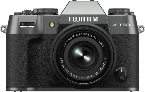 Fujifilm X-T50 kit (XF 15-45mm f/3.5-5.6) (szénszürke)