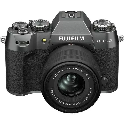Fujifilm X-T50 kit (XF 15-45mm f/3.5-5.6) (szénszürke)