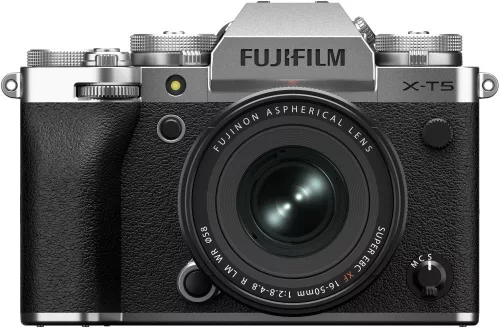 Fujifilm X-T5 kit (XF 16-50mm f/2.8-4.8) (ezüst)