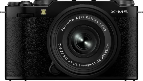 Fujifilm X-M5 kit (15-45mm f/3.5-5.6) (fekete)