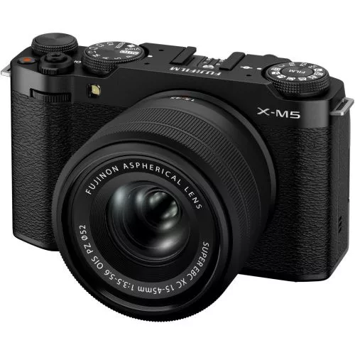 Fujifilm X-M5 kit (15-45mm f/3.5-5.6) (fekete)