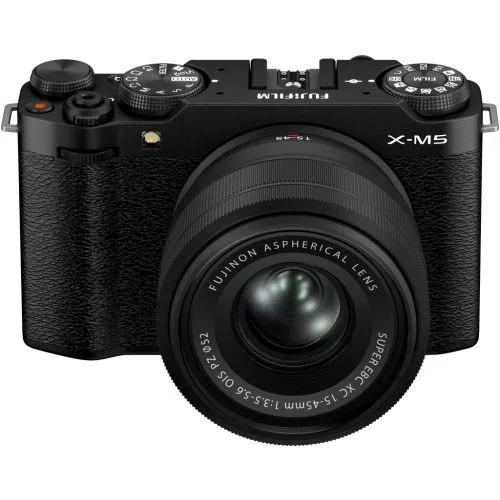 Fujifilm X-M5 kit (15-45mm f/3.5-5.6) (fekete)