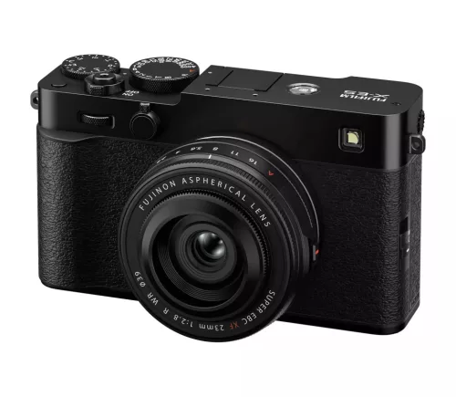 Fujifilm X-E5 kit (XF 23mm f/2.8 R WR) (fekete)