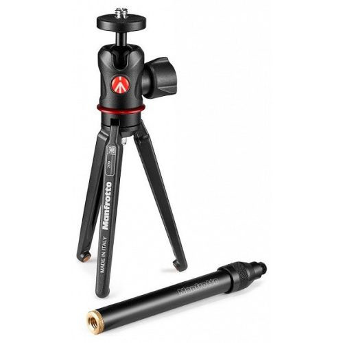 Manfrotto Tabletop asztali kit "long" 209 állvány+ MH492-BH gömbfej