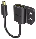 SMALLRIG Ultra Slim 4K HDMI Adapter Cable (D to A) 3021