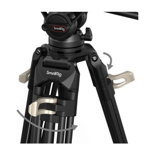 SmallRig AD-01 nagy teherbírású, fluid fejes videóállvány