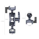 SmallRig 3875 Magic Arm with Dual Ball heads (1/4"-20 Screwand NATO Clamp)