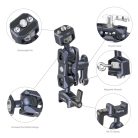 SmallRig 3875 Magic Arm with Dual Ball heads (1/4"-20 Screwand NATO Clamp)