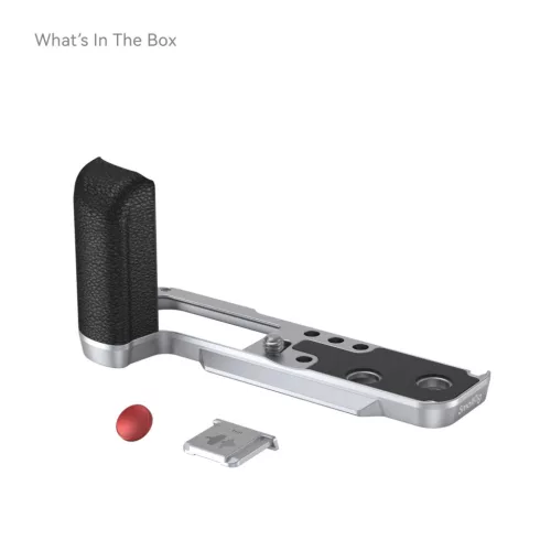 SmallRig 4555 L-Shape Grip for Fujifilm X100VI / X100V Silver