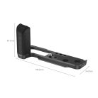 SmallRig 4556 L-Shape Grip for Fujifilm X100VI / X100V Black