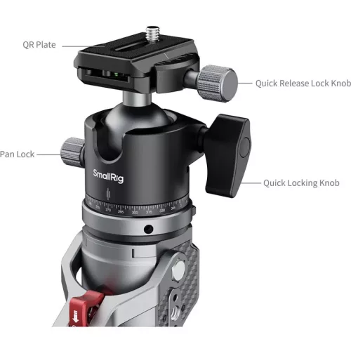 SmallRig 5564 Carbon Fiber Photography Monopod