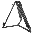 Sirui BCT-2003 alumínium broadcast tripod 75mm-es szintező kehellyel 