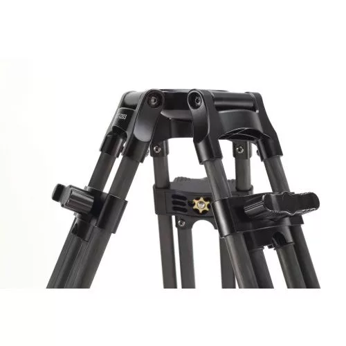 Sirui BCT-2203 10x carbon broadcast tripod 75mm-es szintező kehellyel 