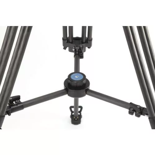 Sirui BCT-2203 10x carbon broadcast tripod 75mm-es szintező kehellyel 