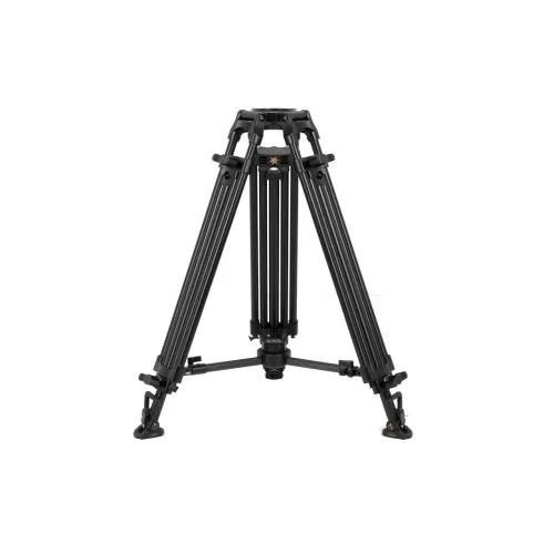 Sirui BCT-3003 alumínium broadcast tripod 100mm-es szintező kehellyel 