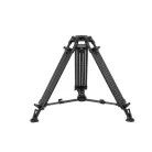Sirui BCT-3003 alumínium broadcast tripod 100mm-es szintező kehellyel 
