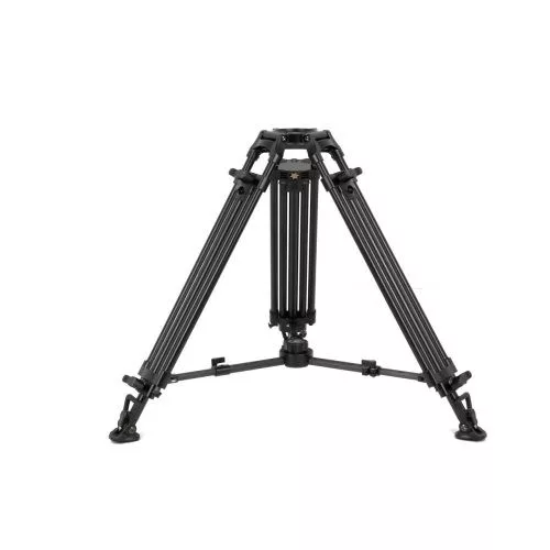 Sirui BCT-3003 alumínium broadcast tripod 100mm-es szintező kehellyel 