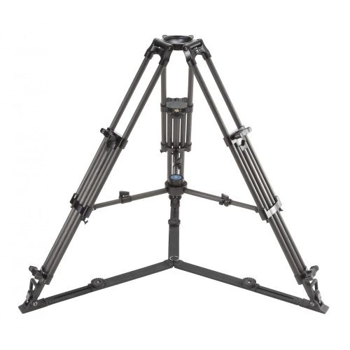 Sirui BCT-3203 10x carbon broadcast tripod 100mm-es szintező kehellyel