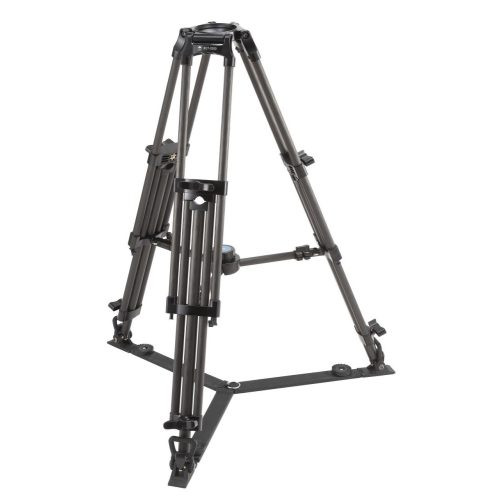 Sirui BCT-3203 10x carbon broadcast tripod 100mm-es szintező kehellyel