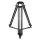Sirui BCT-3002 alumínium broadcast tripod 100mm-es szintező kehellyel 