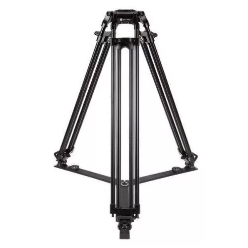 Sirui BCT-3002 alumínium broadcast tripod 100mm-es szintező kehellyel 