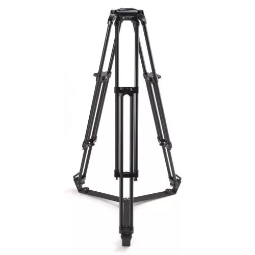 Sirui BCT-3002 alumínium broadcast tripod 100mm-es szintező kehellyel 