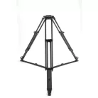 Sirui BCT-3002 alumínium broadcast tripod 100mm-es szintező kehellyel 