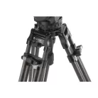 Sirui BCT-3202 10x carbon broadcast tripod 100mm-es szintező kehellyel 