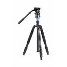 Sirui VHD-2004 alumínium tripod VH-10 fluid videófejjel 