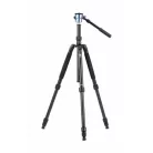 Sirui VHD-2004 alumínium tripod VH-10 fluid videófejjel 